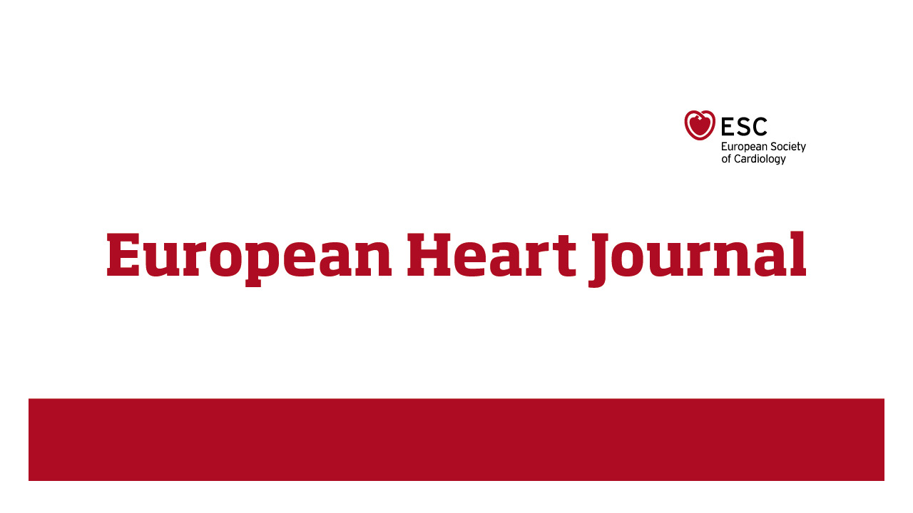 Artigo publicado no European Hear Journal
